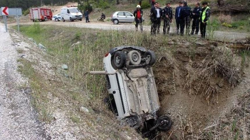 Tavşanlı&rsquo;da Trafik Kazası: 1 Yaralı