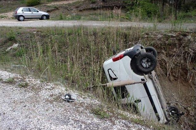 Tavşanlı’da Trafik Kazası: 1 Yaralı