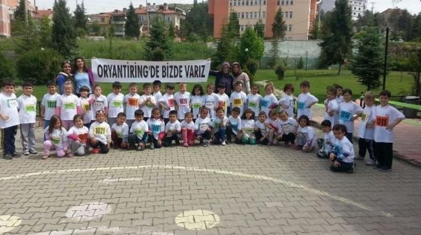 Minik &Ouml;ğrenciler Oryantiring Sporu İle Tanışıyor