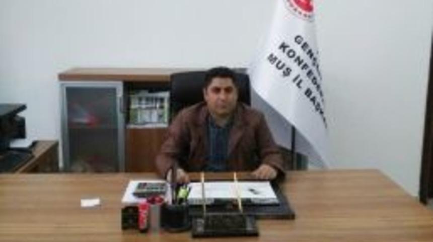 Gen&ccedil;lik Ve Spor Konfederasyonu Varto İl&ccedil;e Başkanlığı&rsquo;na Ferhat Toplu Getirildi