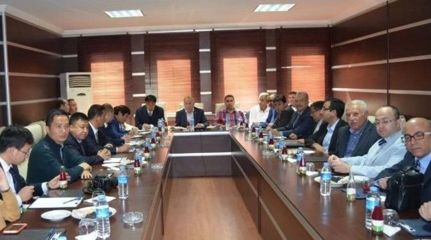 &Ccedil;in Ticaret Heyeti Nevşehir Ticaret Borsasını Ziyaret Etti