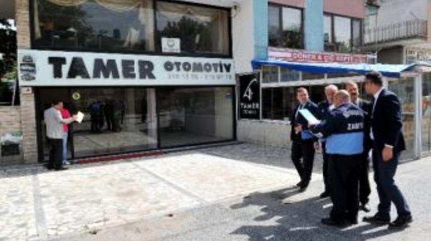 Zabıta&rsquo;dan Oto Galericilerine Yoğun Denetim