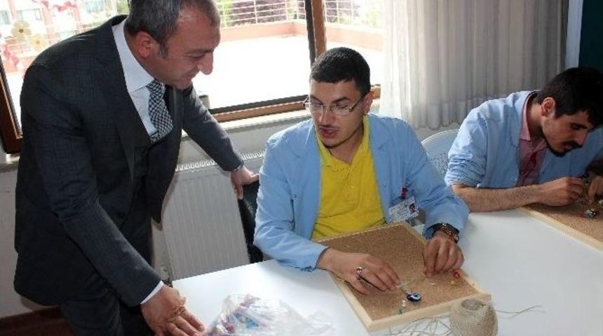 Mhp Ankara İl Başkanı &Ccedil;etinkaya&rsquo;dan Engellilere Ziyaret