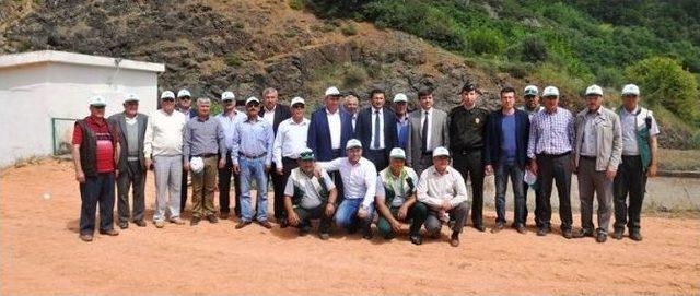 Biga&rsquo;daki Bakacak Barajı&rsquo;ndan Tarım Arazilerine Su Verildi 2