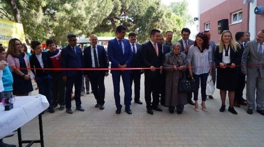 Turgut Reis Ortaokulunda Bilim Fuarı Şenliği