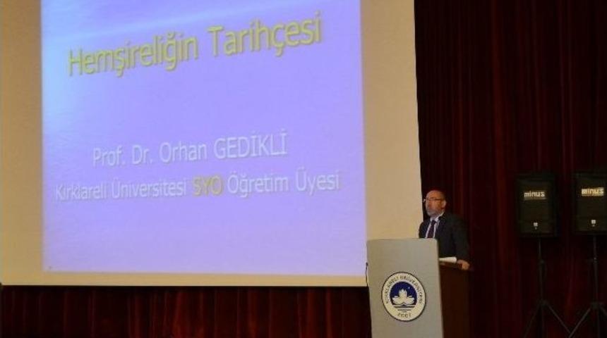 "t&uuml;rkiye&rsquo;de Hemşireliğin Tarih&ccedil;esi Ve Sağlıkta Hukuk" Başlıklı Panel Ger&ccedil;ekleştirildi