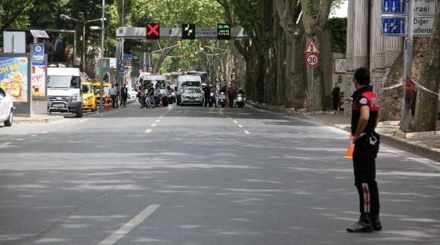 &Ccedil;ırağan Caddesi&rsquo;nde Ş&uuml;pheli Paket: Cadde Trafiğe Kapatıldı