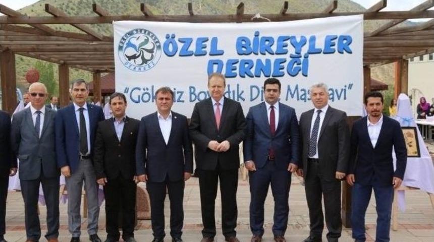 Gümüşhane’de Özel Bireyler Farkındalık Sergi Ve Kermesi Açıldı