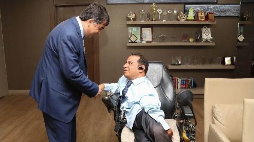 Fadıloğlu Engellilerin Sorunlarını Dinledi