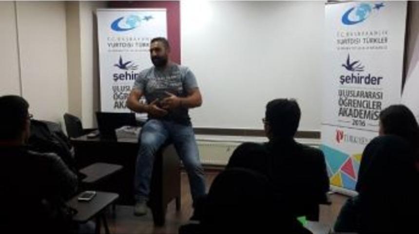 Uluslar Arası Öğrencilere Doğa Sporlarını Anlattı