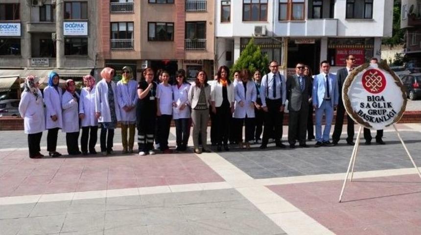 Biga&rsquo;da Hemşireler G&uuml;n&uuml; Kutlandı