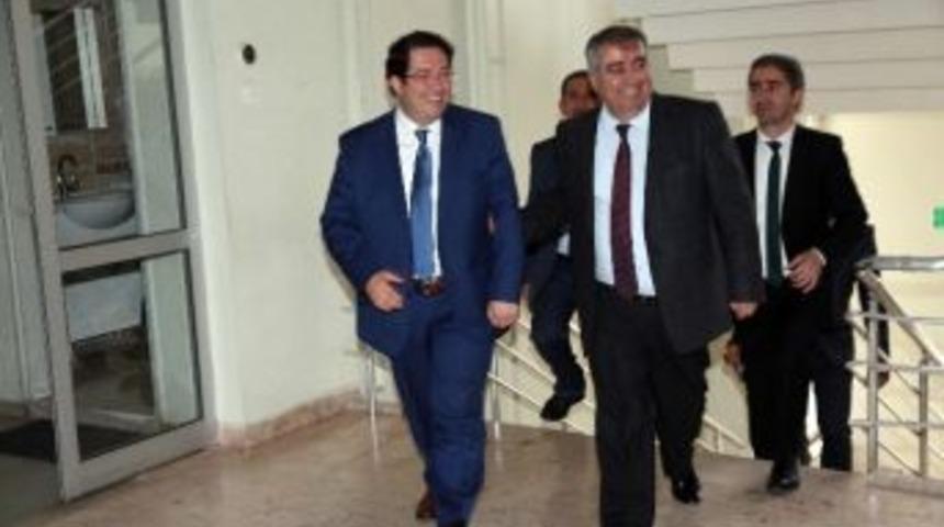 Başbakan Başdanışmanı Subaşı, Başkan Yazgı&rsquo;yı Ziyaret Etti