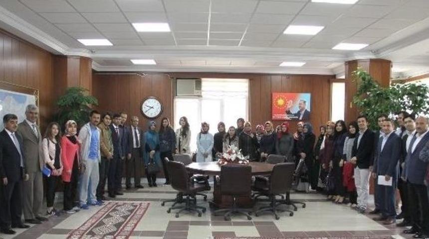 Aday &Ouml;ğretmenlere Sorgun Belediyesi Tanıtıldı