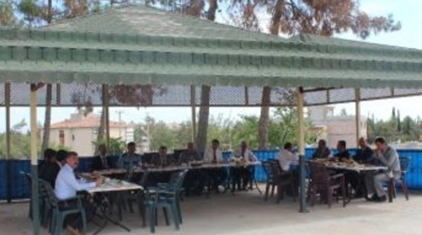 Samsat&rsquo;ta G&ouml;rev Yapan Kurum Amirleri Biraraya Geldi