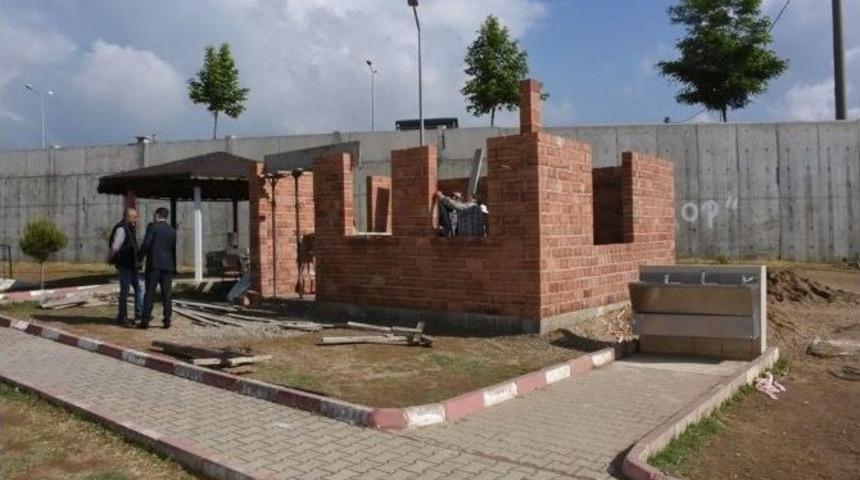 Nazilli Belediyesi, İlk&ouml;ğretim Okuluna Yeni Kantin Yapıyor