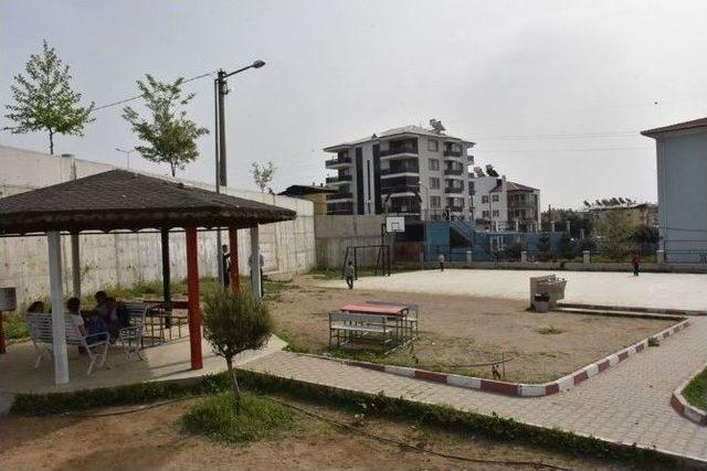 Nazilli Belediyesi, İlk&ouml;ğretim Okuluna Yeni Kantin Yapıyor 1