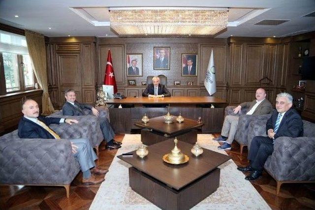 Yedaş Genel Müdürü Aktürk’e Ziyaretler 1