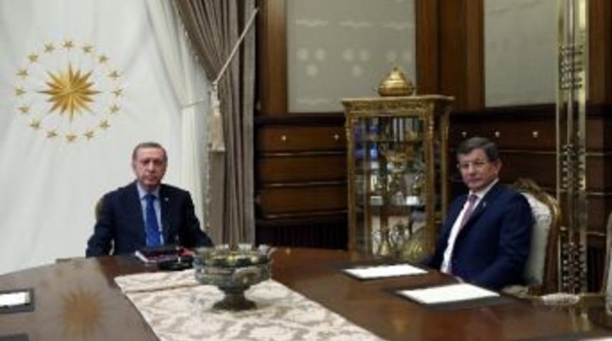 Cumhurbaşkanı Erdoğan, Başbakan Davutoğlu&rsquo;nu Kabul Etti