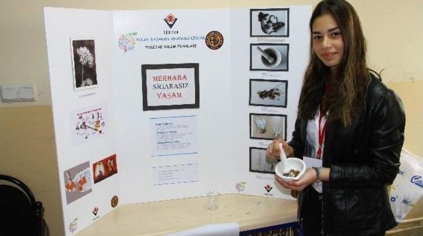 &Ouml;ğrencilerden T&uuml;bitak Bilim Fuarı