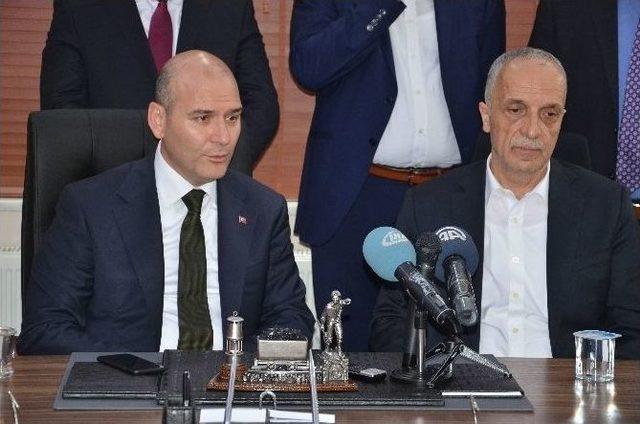 Çalışma Ve Sosyal Güvenlik Bakanı Süleyman Soylu: 2