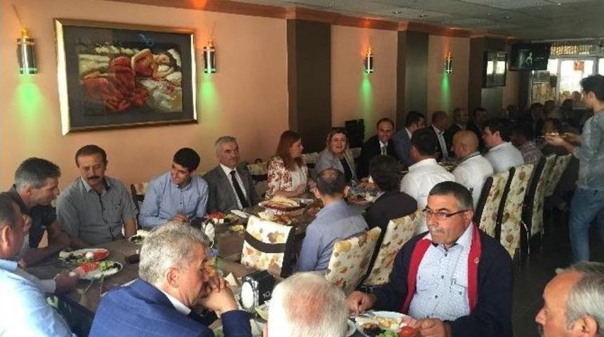 B&uuml;y&uuml;kşehir, Saruhanlılı Muhtarlarla Buluştu