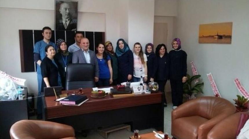 Başhekim &Ouml;zl&uuml;can , Hemşirelerin G&uuml;n&uuml;n&uuml; Kutladı