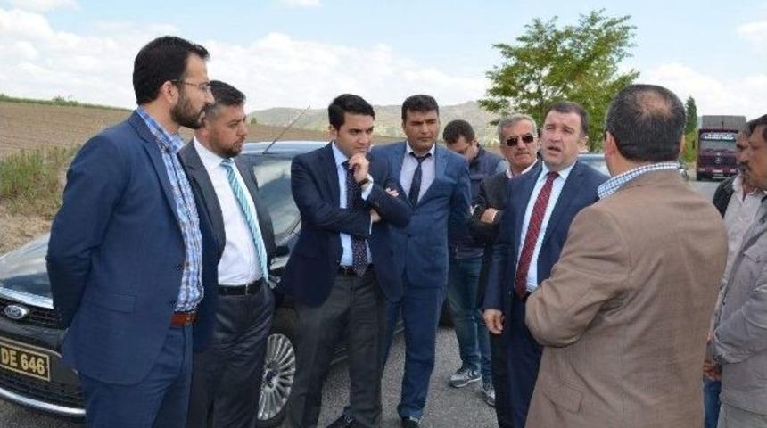 İl &Ouml;zel İdare Genel Sekreteri Eldivan Acıg&ouml;l İl&ccedil;esinde İncelemelerde Bulundu