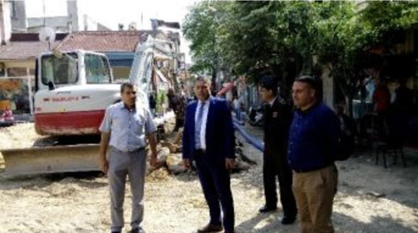 Lapseki İl&ccedil;esinde Su Kesintisi