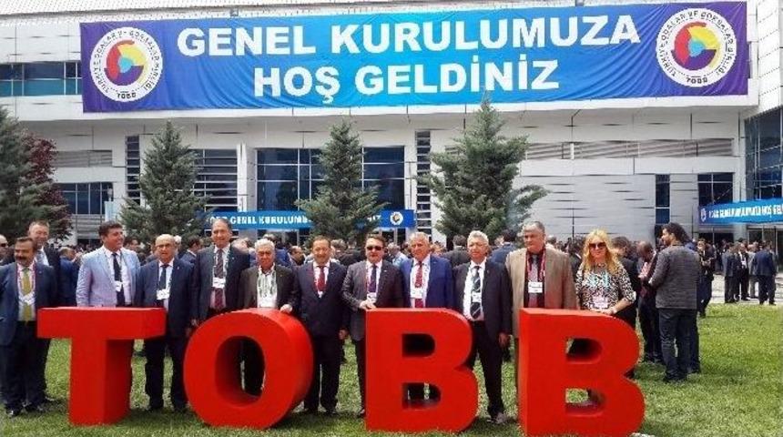 Aydın Ticaret Borsası 72. Tobb Genel Kuruluna Katıldı