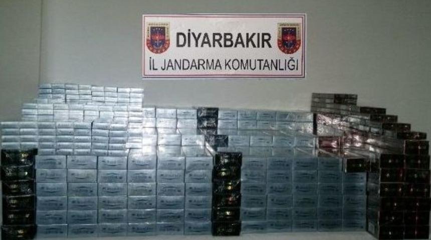 Diyarbakır&rsquo;da 13 Bin 10 Paket Ka&ccedil;ak Sigara Ele Ge&ccedil;irildi