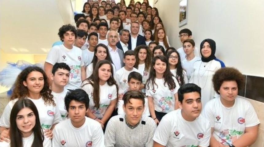 Başkan B&ouml;cek, T&uuml;bitak 4006 Bilim Fuarı A&ccedil;ılışına Katıldı