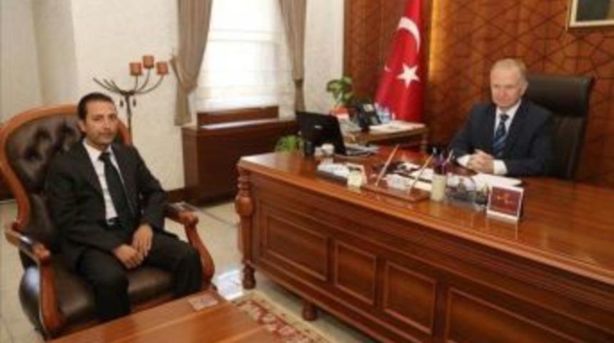 Rehberler Odasından Vali Ceylan&rsquo;a Ziyaret