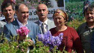 Isparta’da Gül Hasadı Törenle Başladı