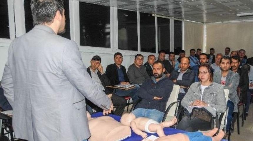 Şehitkamil Personellerine İlk Yardım Eğitimi