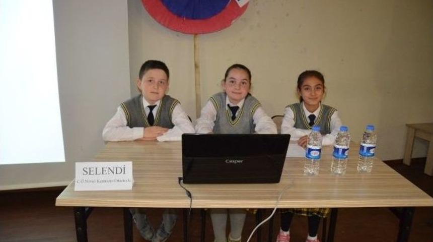 Kula&rsquo;da Okullar Arası Bilgi Yarışması Yarı Finali Yapıldı