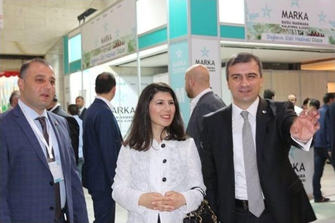 D&uuml;zce Tanıtım G&uuml;nlerinde Ak&ccedil;akoca Stantı G&ouml;z Doldurdu