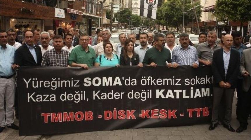 Soma Faciası, Yıld&ouml;n&uuml;m&uuml;nde Protesto Edildi