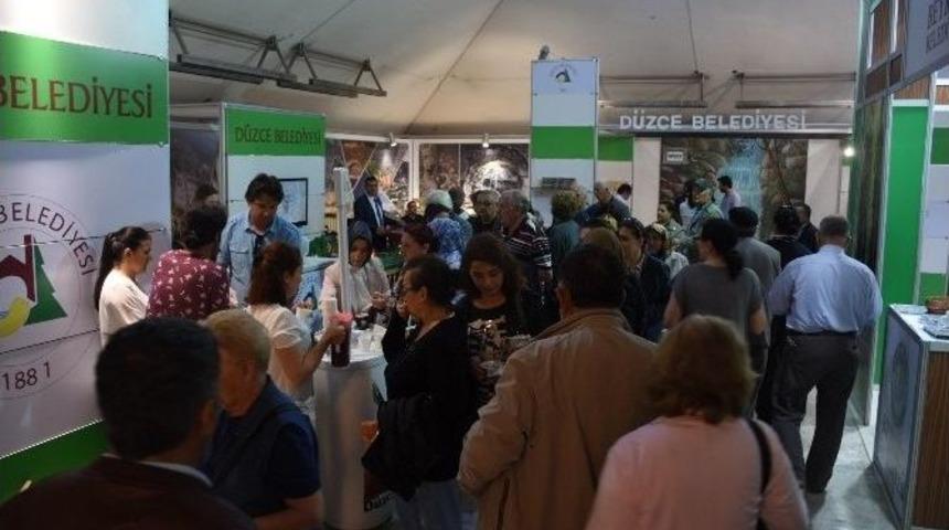 D&uuml;zce Stantlarına Ziyaret&ccedil;i Akını