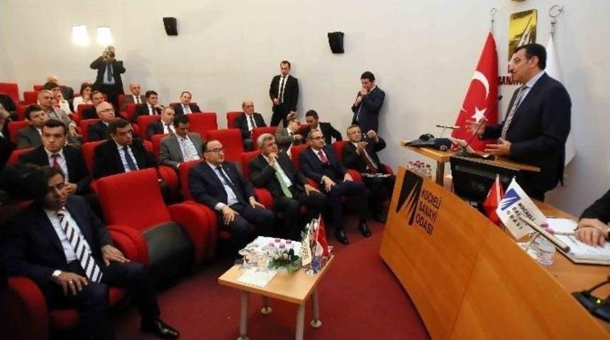 Bakan T&uuml;fenkci, Sanayicilerle Buluştu