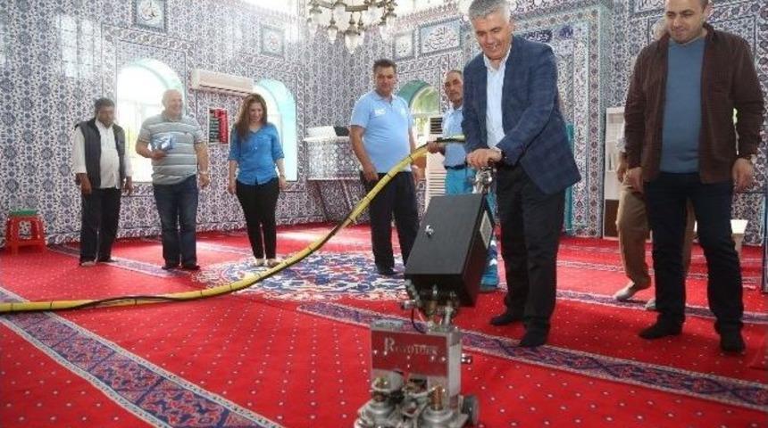 Başkan &Ccedil;alık, Ramazan Ayı &Ouml;ncesi Cami Temizliklerini Denetledi