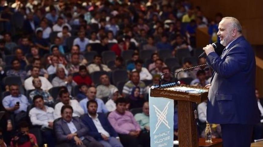 Kahramanmaraş&rsquo;ta "gelin Canlar Birlik Olalım" Konferansı