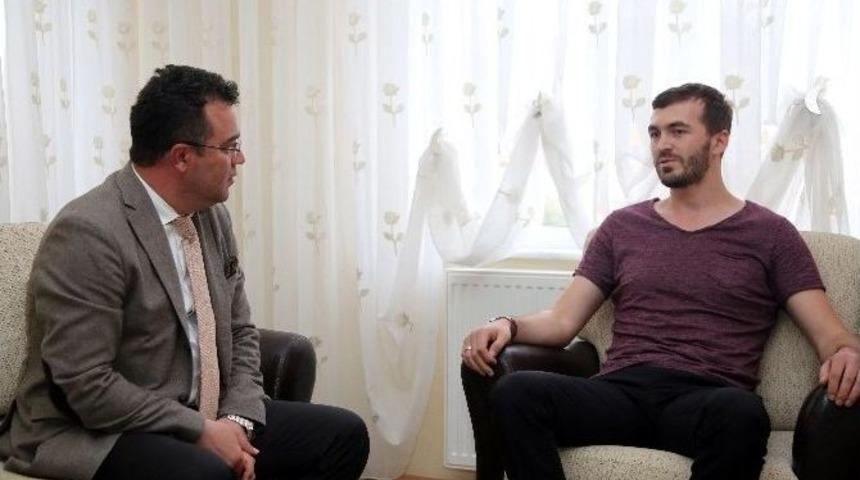 Taş&ccedil;ı&rsquo;dan Gaziye Ziyaret