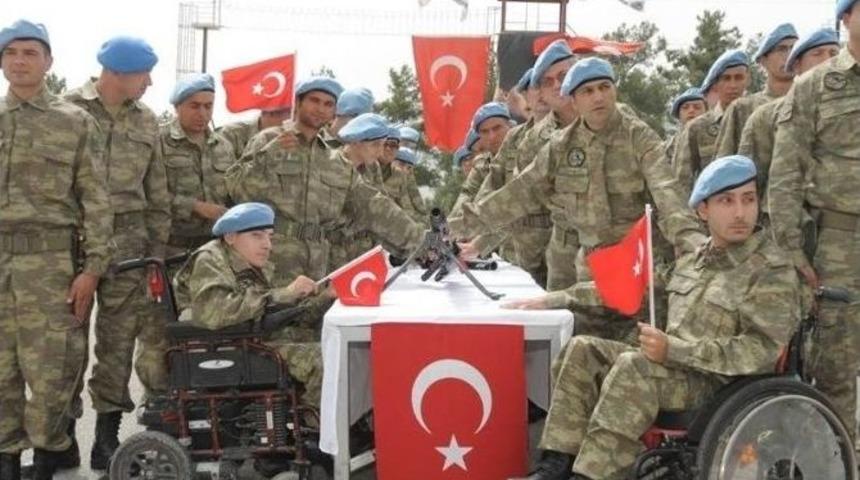 Engellilerin Asker Olma Sevinci