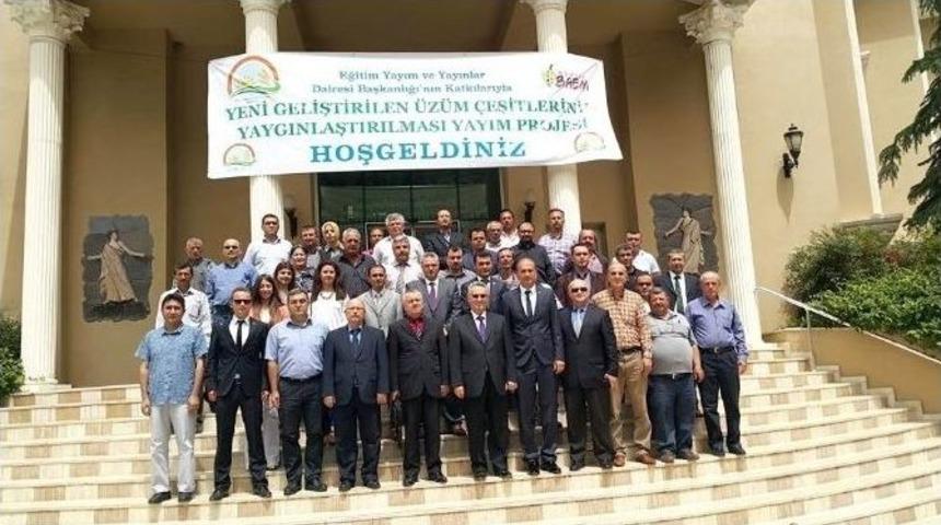 &Uuml;z&uuml;m &Ccedil;eşitleri Projesi Salihli&rsquo;de Tanıtıldı