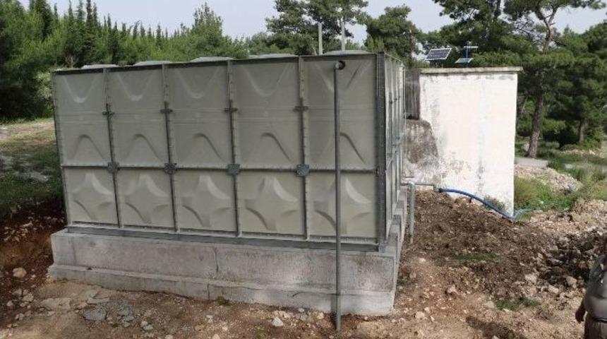 Yunusemre Yukarı Emlakdere&rsquo;ye Kompozit Su Deposu