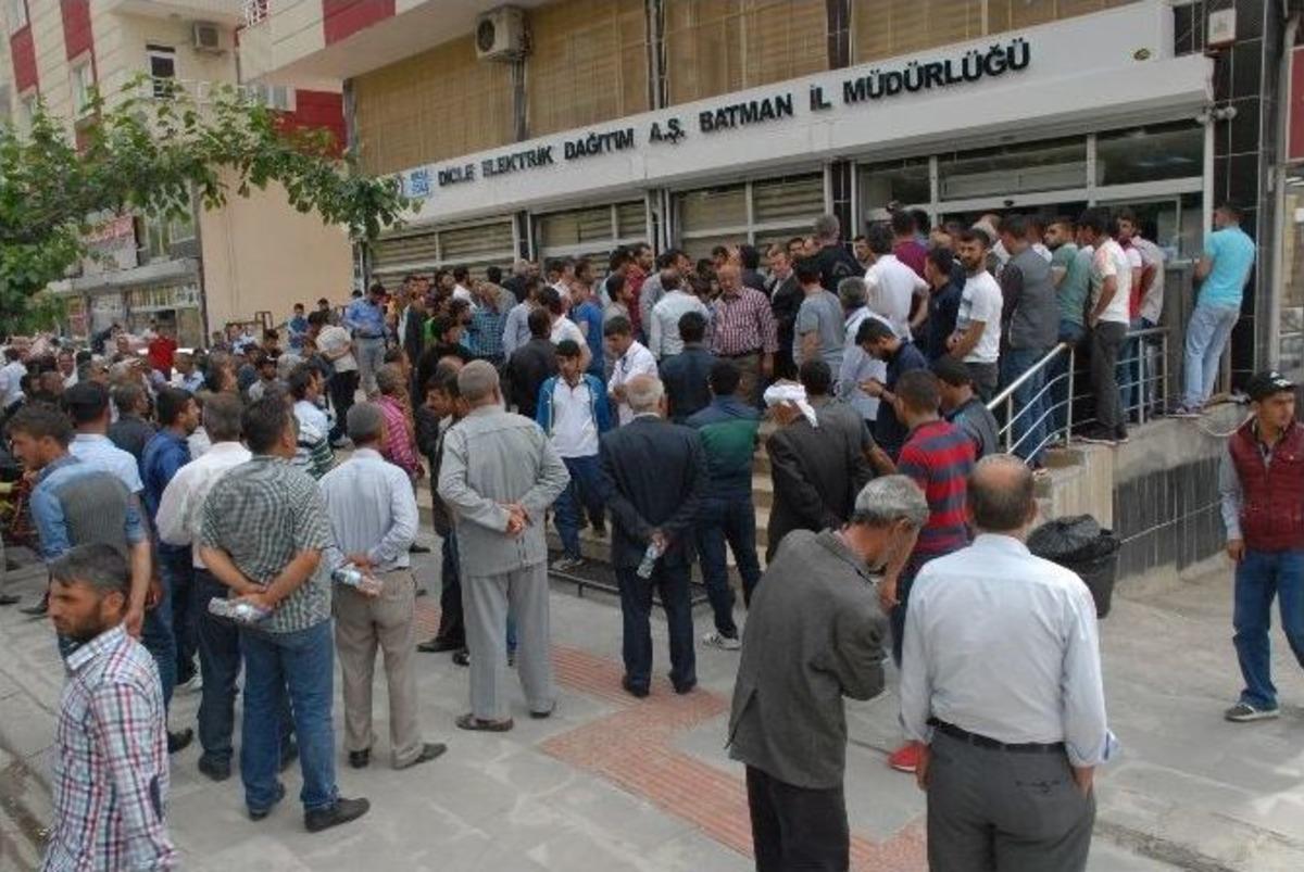 K&ouml;yl&uuml;ler Dicle Elektrik&rsquo;i Bastı