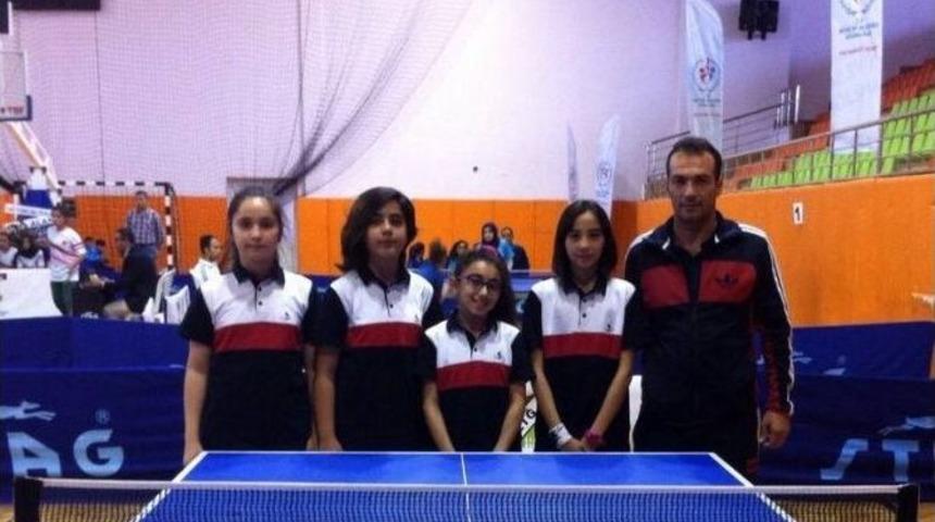 K&uuml;&ccedil;&uuml;k Kız Ve Erkek Masa Tenisi B&ouml;lge Şampiyonası