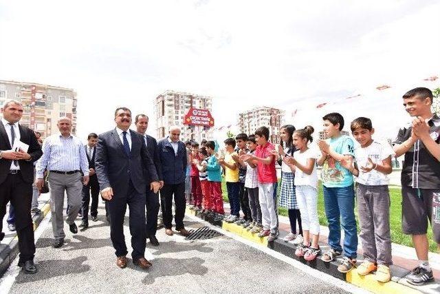 Çocuk Trafik Eğitim Parkı’nda İlk Etkinlik Gerçekleştirildi