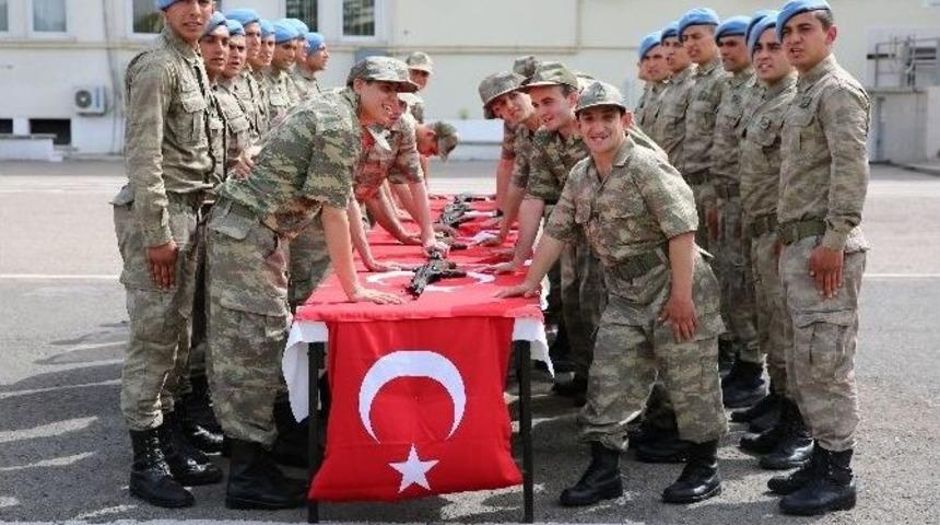 54 Engelli Asker Oldu