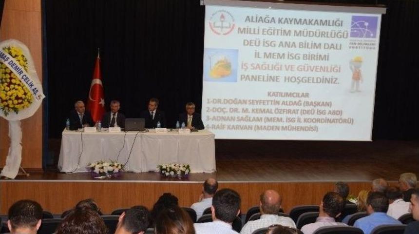 Aliağa&rsquo;da &Ouml;ğrencilere İş G&uuml;venliği Paneli